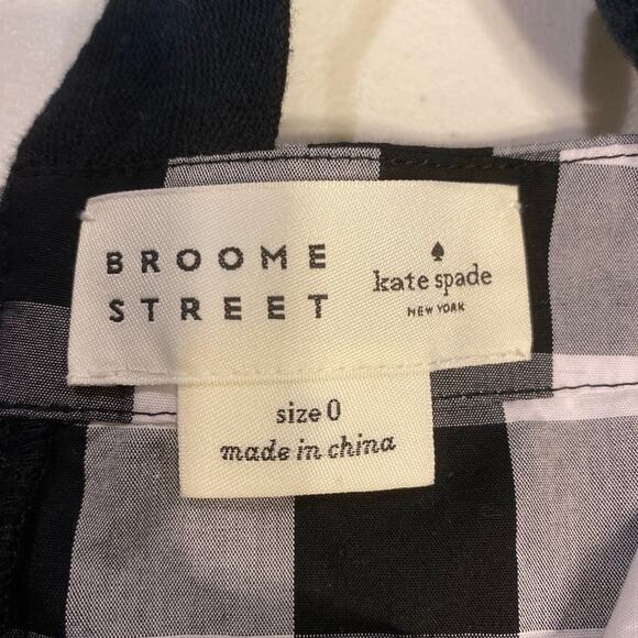 Black & white Kate Spade halter top - Picture 3 of 5